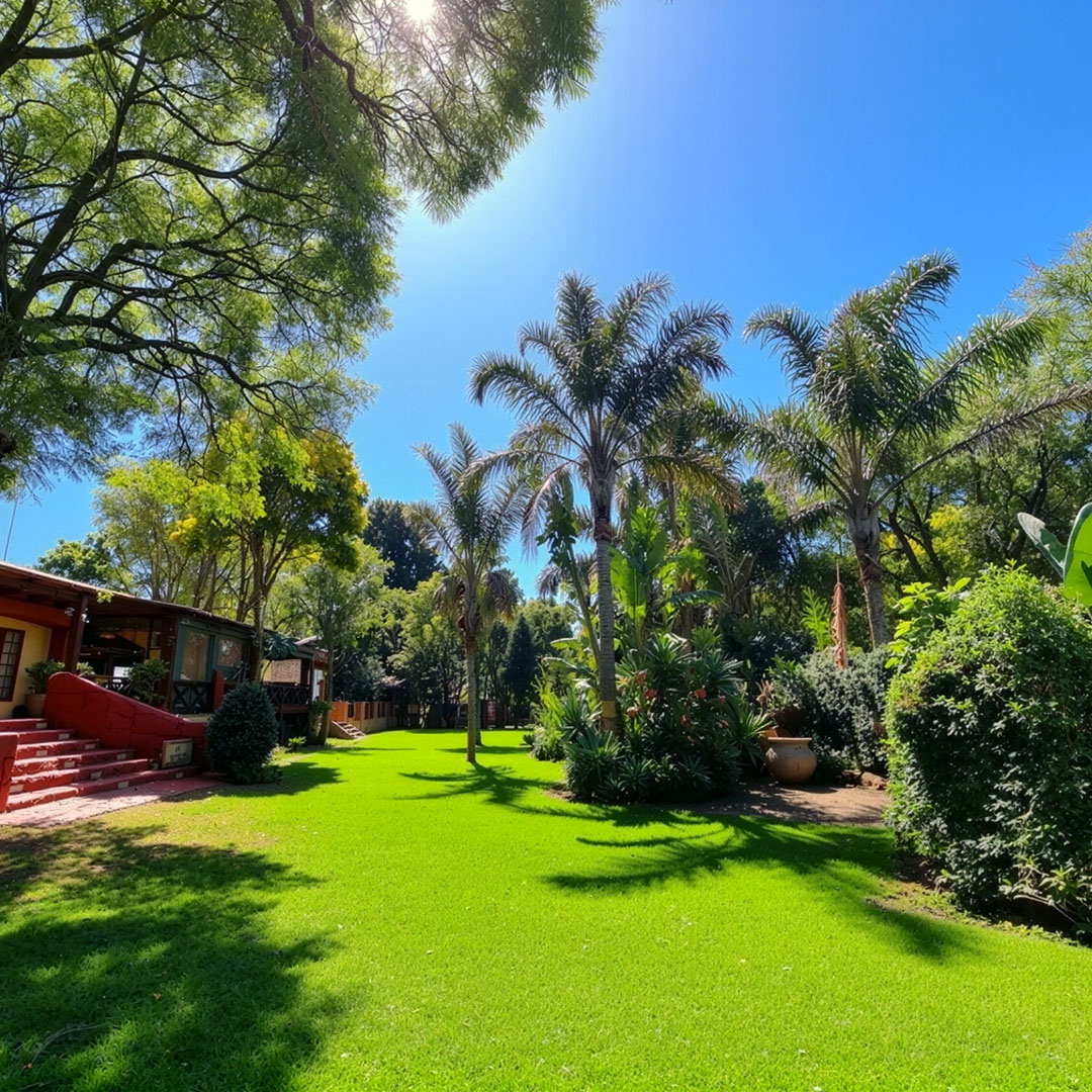 Glen Austin campus garden