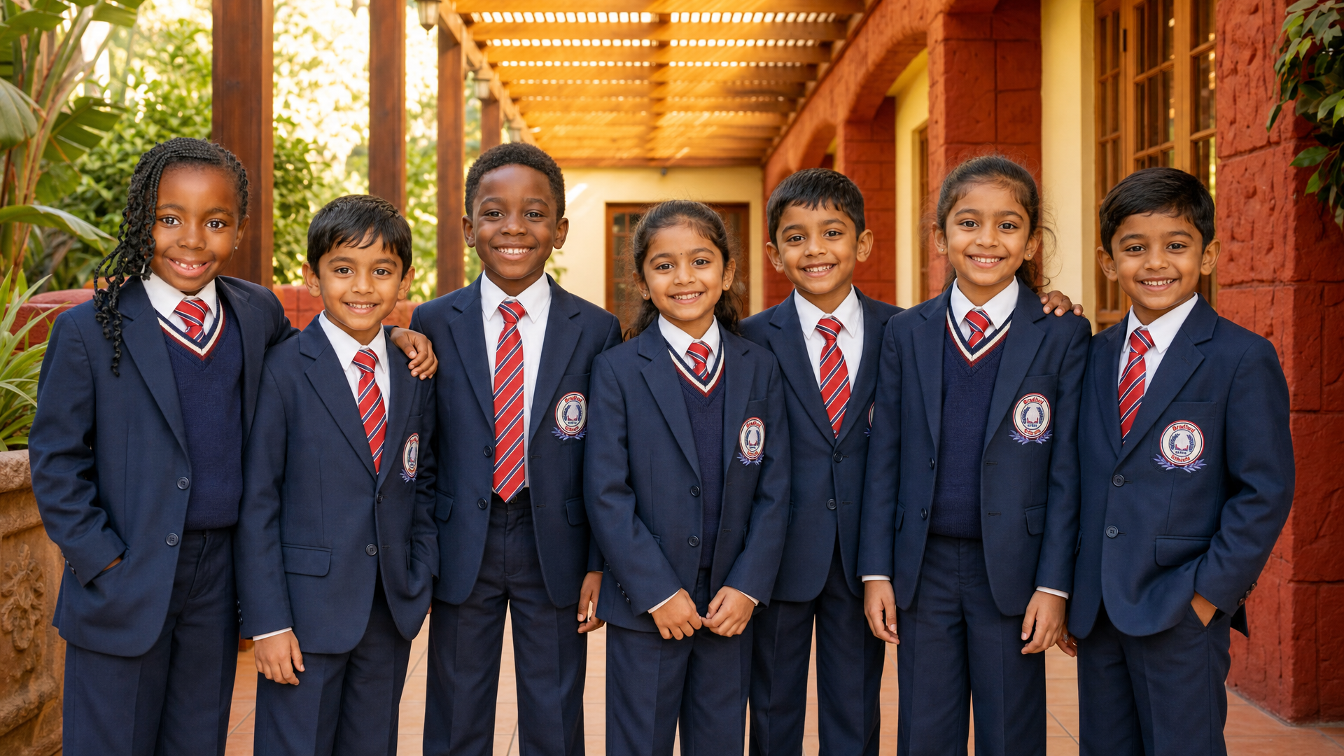 Grade 1 learners at Bradford Schools